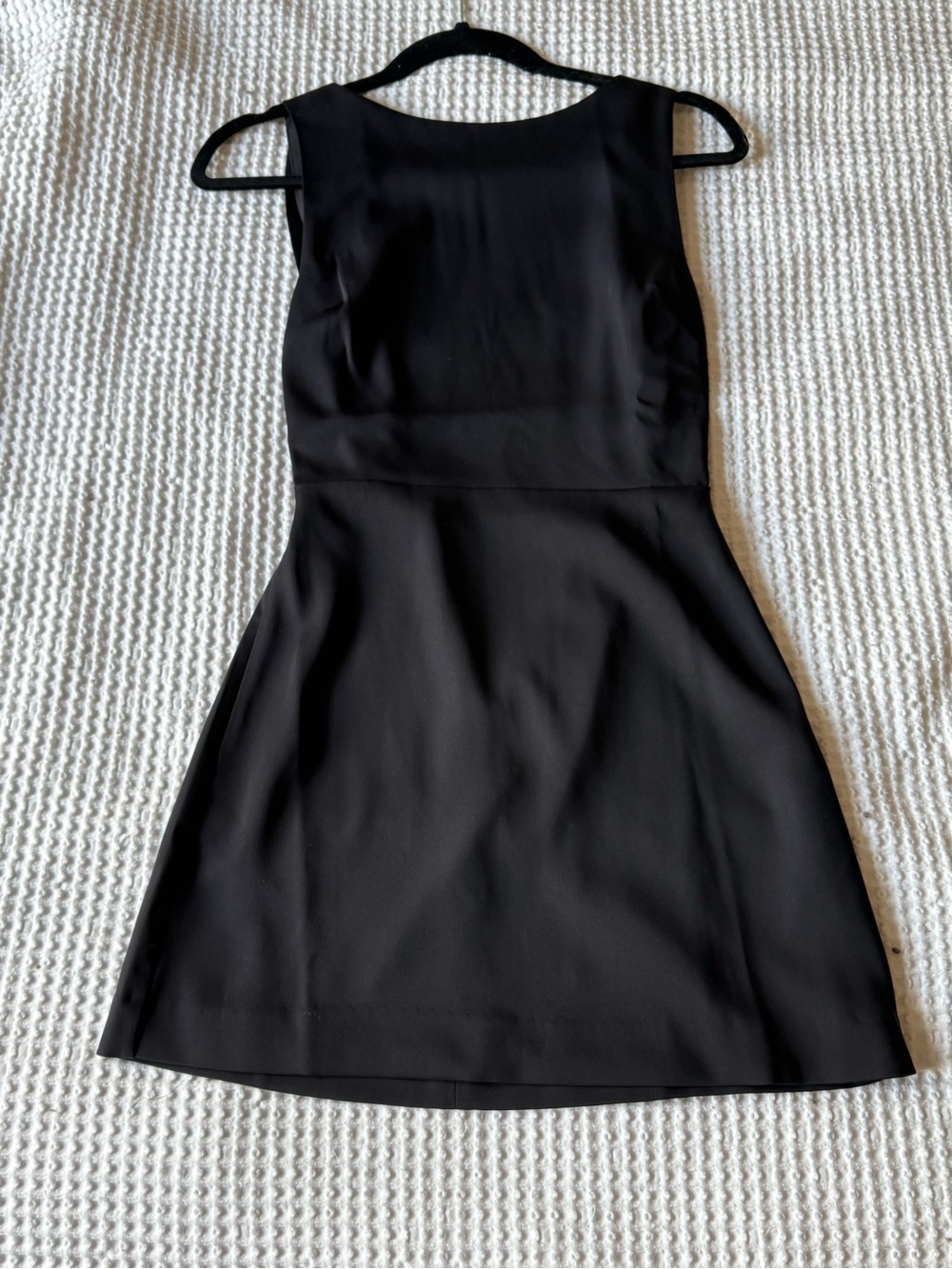Aritzia Black Backless Sleeveless Mini Dress